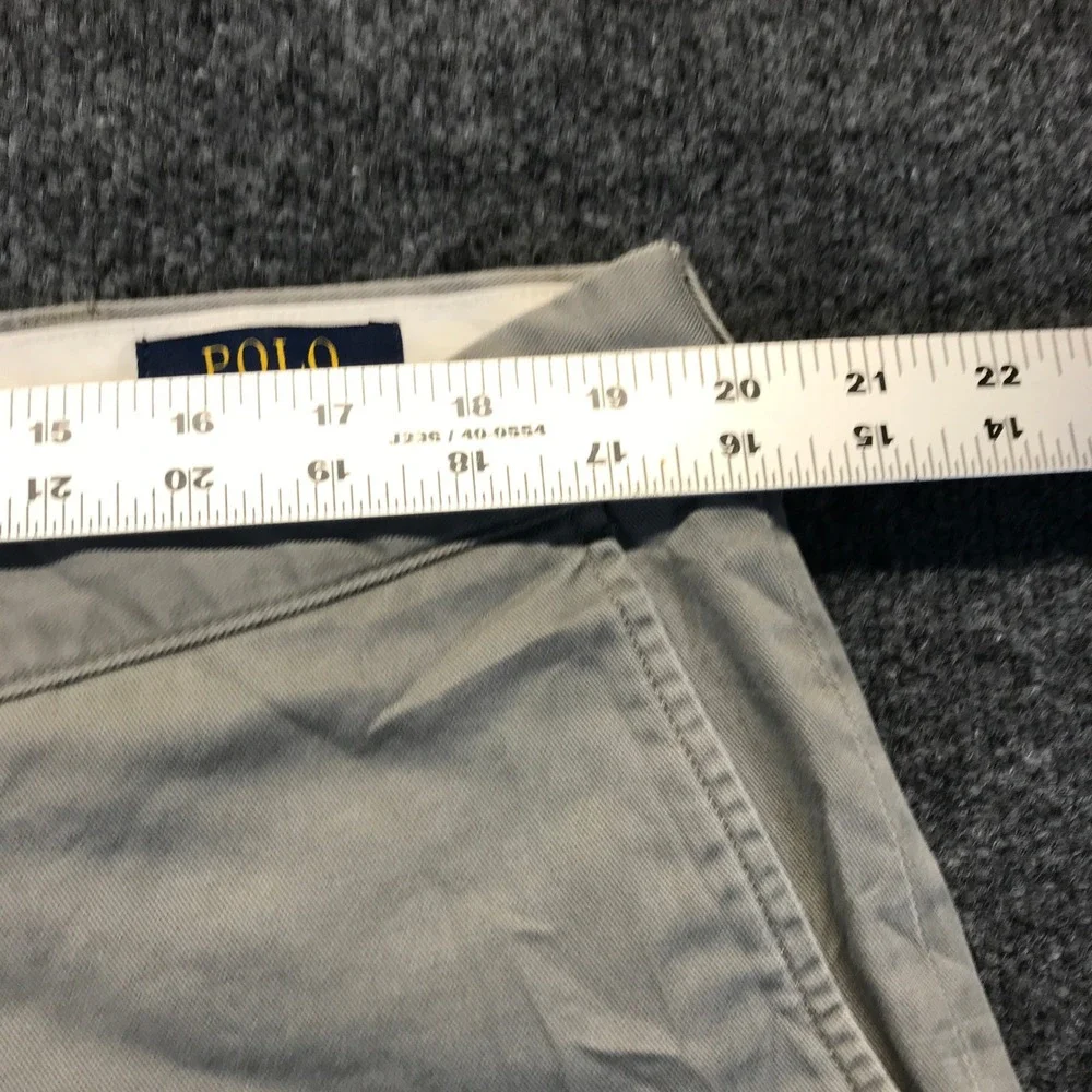 Polo Ralph Lauren Chino Pants Mens 40x28 Tan Classic Fit Khaki Cotton